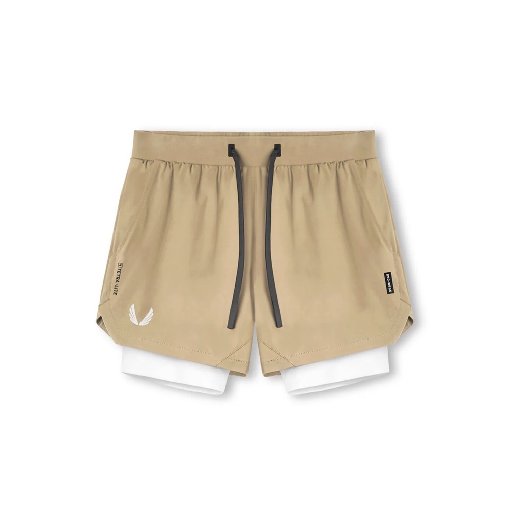 BRAND NEW! ASRV DSG-0865 TETRA-LITE® 5" LINER SHORT - KHAKI - LARGE